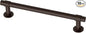 Franklin Brass - Francisco Deep Bronze Cabinet Handles 5 Inch (5") Hole Center Pulls | Easy Install, Durable Hardware for Kitchen Cabinet Door, Drawers, Dresser Pull, Furniture (10 Pack)