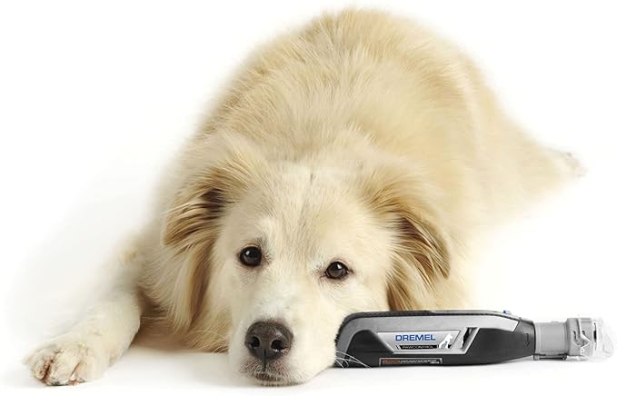 Dremel Pet Grooming Nail Guard Attachment, Ideal for Dog & Cat Nail Trimming, AT02-PGK-Mewly Pet