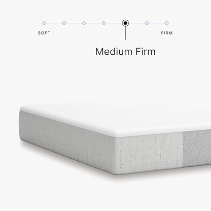 Signature Design by Ashley King Size Cool Max 12 Inch Medium Plush Cooling Gel Infused Memory Foam Mattress for Pressure Relief, Fiberglass Free, Mattress in A Box
