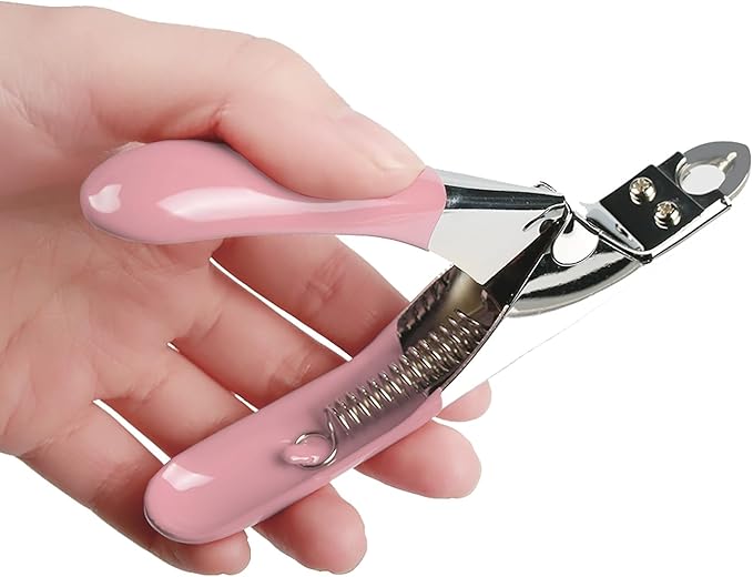 Dog Cat Pets Nail Clippers, Professional Pets Claw Trimmer with Free Nail File, Sharp Stainless Steel Blade, Sturdy Non Slip Handles - for Safe, Professional at Home Grooming-Mewly Pet