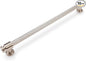 10 Pack 12-3/5 inch(320mm) Brushed Satin Nickel Kitchen Cabinet Handles Knurled Cabinet Pulls Silver Drawer Pulls Kitchen Cabinet Hardware Handles