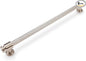 6 Pack 12-3/5 inch(320mm) Brushed Satin Nickel Kitchen Cabinet Handles Knurled Cabinet Pulls Silver Drawer Pulls Kitchen Cabinet Hardware Dresser Handles
