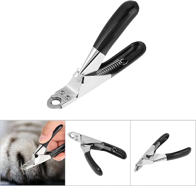 Estink Dog Cat Nail Clippers, Professional Pet Claw Trimmer Pet Dog Cat Dedicated Nail Scissors Toe Claw Shear Clippers Trimmer Cutter Dog Toes Cutter Grooming Tool for Tiny Dog Cat-Mewly Pet