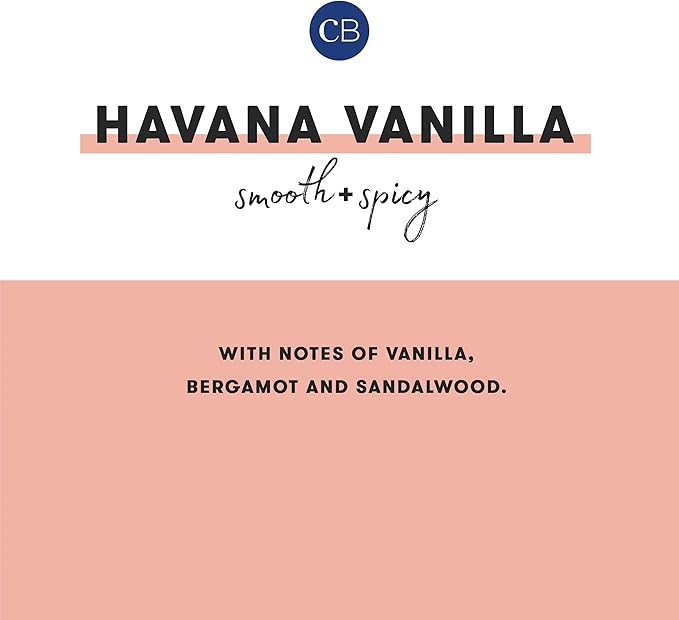 Capri Blue Reed Diffuser - Reed Diffuser Set Includes Scented Oil, Sticks, and Mercury Iridescent Glass Bottle - Home Decor Room Fresheners - Havana Vanilla (5.7 fl oz)