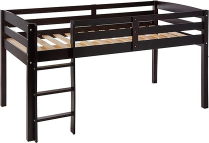Concord Junior Loft Bed, Twin, Cappuccino
