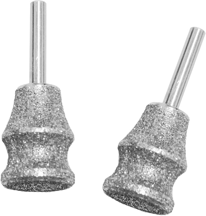 Diamond Dremel Nail Grinder Bits for Pets, Diamond Pet Nail Grinder Wheel can Perfect Work with Dremel Sanding Drums for Large Dogs & Small Dogs & Animal Nail Care,80 Grit Home Grinder Tools-Mewly Pet