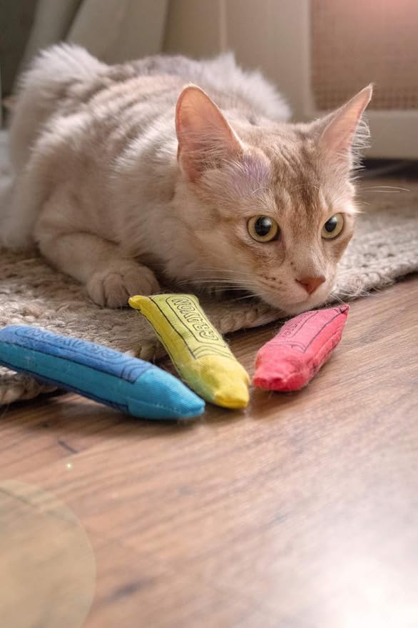 YEOWWW! Catnip Crayon, 3 Count-Mewly Pet