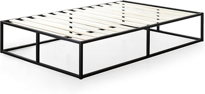 ZINUS Joseph Metal Platforma Bed Frame, Mattress Foundation, Wood Slat Support, No Box Spring Needed, Sturdy Steel Structure, Twin