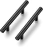 Ravinte 25 Pack 6 inch Cabinet Pulls Matte Black Stainless Steel Kitchen Cupboard Handles Cabinet Handles 3.5” Hole Center