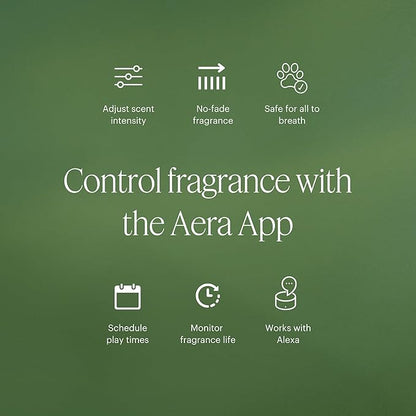Aera Spa La La Home Fragrance Scent Refill - Notes of Peppermint and Rosemary - Works with The Aera Diffuser