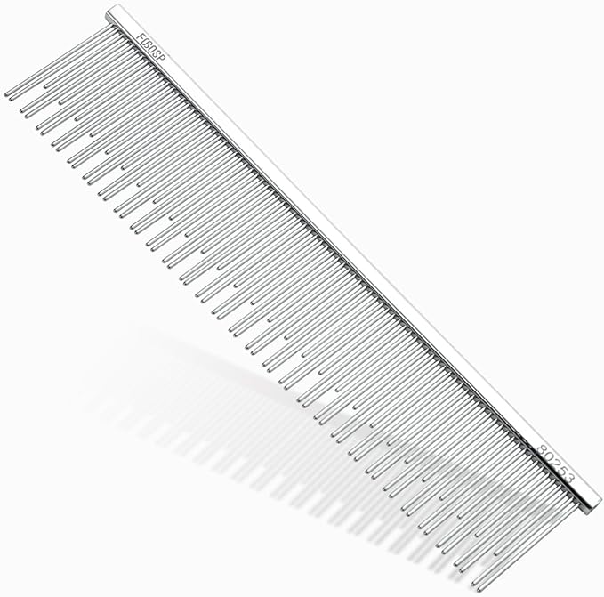 6.1" Dog Grooming Comb for Long Haired Cats & Dogs-Mewly Pet