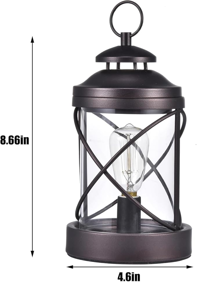 Wax Melt Warmer,Edison Light Bulb Candle Wax Burner,Electric Wax Warmer,Wax Warmer for Scented Wax,Candle Wax Warmer for Home Office Gifts & Decor