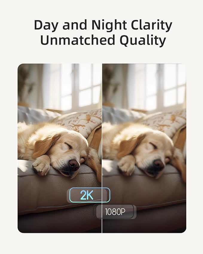 blurams Indoor Security Camera, 5GHz/2.4GHz Dual-Band, 2K PZT Pet Camera with Phone App, 360° Cameras for Home Security, 2-Way Audio, Motion Tracking, Night Vision, Siren, Cloud&SD-Mewly Pet