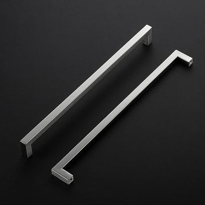 Ravinte 15 Pack Brushed Nickel Kitchen Cabinet Handles 12-3/5 Inch Cabinet Pulls Square Kitchen Hardware for Cabinet Drawer Pulls Drawer Handles Come with Screwdriver