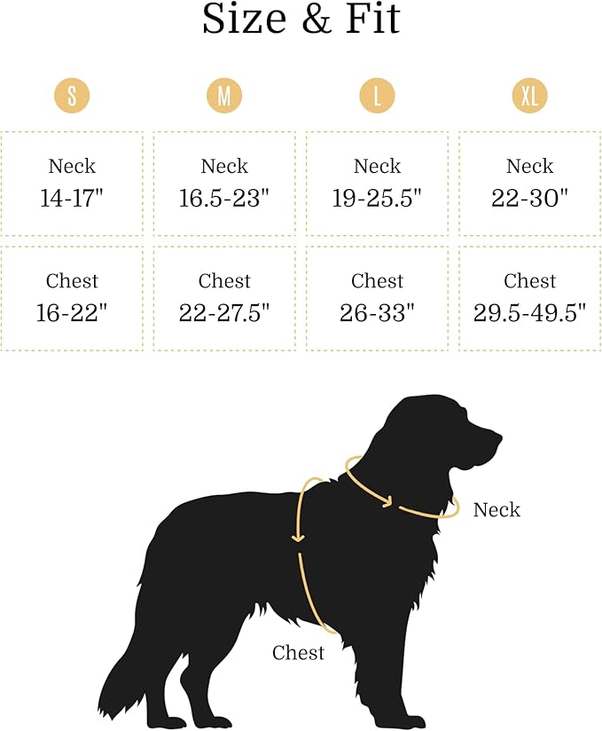 2025 New Edition, Fei & Eve MagEase Dog Harness - 3-Second Magnetic Buckles | 3-Point No-Pull Control | Heavy-Duty 900D Nylon | Dual Safety Handles | Breathable Mesh | Adjustable Fit, Large, Champagne-Mewly Pet
