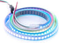 BTF-LIGHTING WS2812B IC RGB 5050SMD Pure Gold Individual Addressable LED Strip 3.28FT 144LED 144Pixel/m Flexible Full Color IP67 DC5V for DIY Chasing Color Project(No Adapter or Controller)