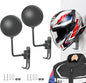 SANGMO Grey 180 Motorcycle Helmet Rack, Rotation Metal Wall Mounted Holder With 2 Hooks for Bike Coats, Caps, Baseballs (2 Pcs)