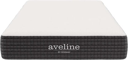 Modway Aveline Memory Foam Bed Mattress Conventional, Twin,Firm, White