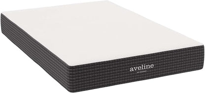 Modway Aveline Gel Infused Memory Mattress with CertiPUR-US Certified Foam, Full, White