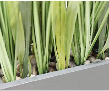 SAROSORA Artificial Plants 22" Tall for Garden Indoor Greenery Tabletop Decor Home Fake Grass | Fauk Plants (1, 22")