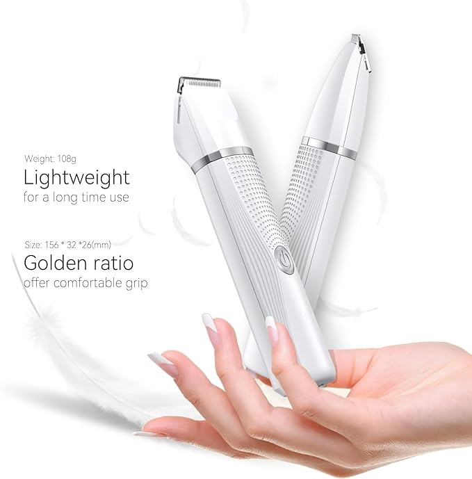 Cat Grooming Clippers Kit with Paw Trimmer, 3 in 1 Electric Pet Hair Trimmer Supplies for Thick Matted Hair, Heavy Coat Butt Shaver Cat Razor Fur Trimmer for Dogs at Home-Mewly Pet