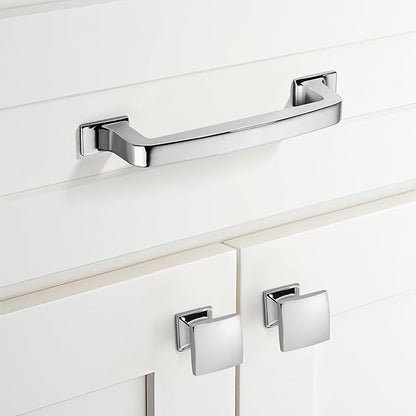 khtumeware 6 Pack 12 Inch Kitchen Cabinet Handles Polished Chrome Cabinet Pulls Drawer Pulls Kitchen Cabinet Hardware Kitchen Handles for Cabinets Cupboard Handles Drawer Handles