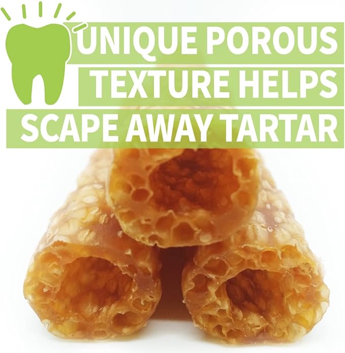 Chicken Dog Chew Sticks, Puffed Human Grade Dog Treat Sticks, Rawhide Alternative, Easy to Digest 10pcs/Pack-Mewly Pet