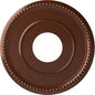 Ekena Millwork CM12BRCPS 12-1/2" x 3-7/8" x 3/4" Bradford Ceiling Medallion, Copper Penny