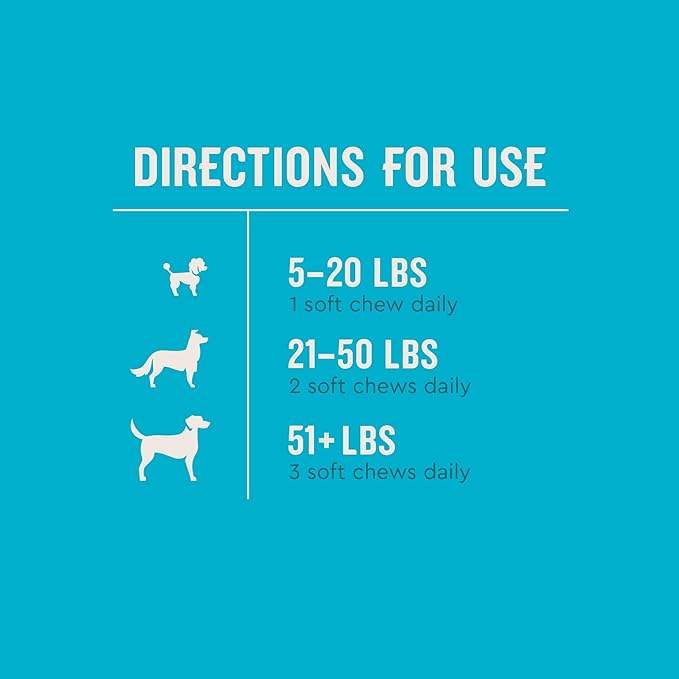 VetIQ Advanced Hip & Joint Chews For Dogs, 60 Count, Chicken Flavored Supplements Made with Glucosamine, Omega 3’s, Chondroitin, MSM & Green Lipped Mussel, Increases Mobility & Maintains Muscles-Mewly Pet