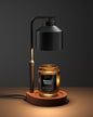 Candle Warmer Lamp with Timer & Dimmer for Yankee Candles, Adjustable Height Candle Warmer for Jar Candles, Wax Melt Lamp for Home Decor & Gifts, Black, 2 Bulbs