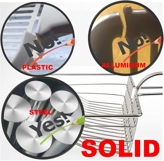 All Metal Litter Scoop, Solid Metal Sifter, Cat Litter Scoop Metal Jumbo, Cat Urine Scoop, Litter Scooper with Holder, Litter Scooper Holder, Jumbo Cat Litter Scoop Sifter Scooper Holder-Mewly Pet