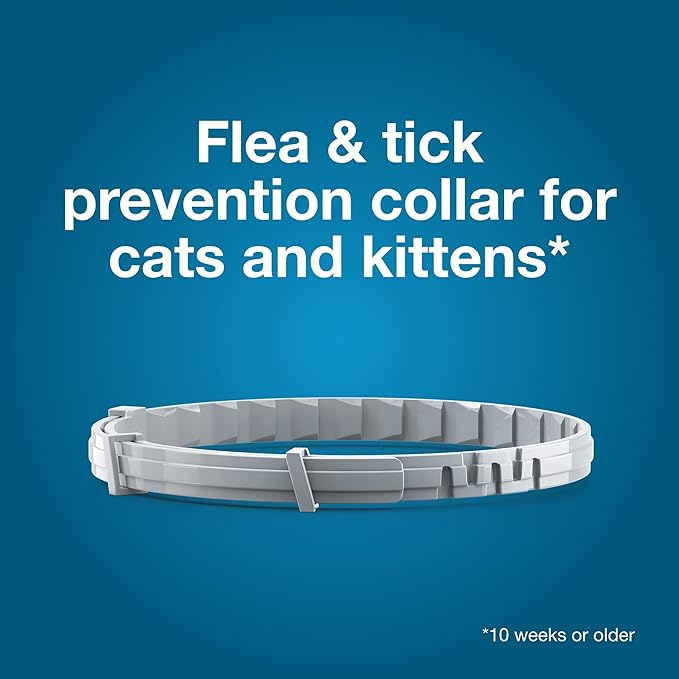 Seresto Cat Vet-Recommended Flea & Tick Treatment & Prevention Collar for Cats | 8 Months Protection-Mewly Pet