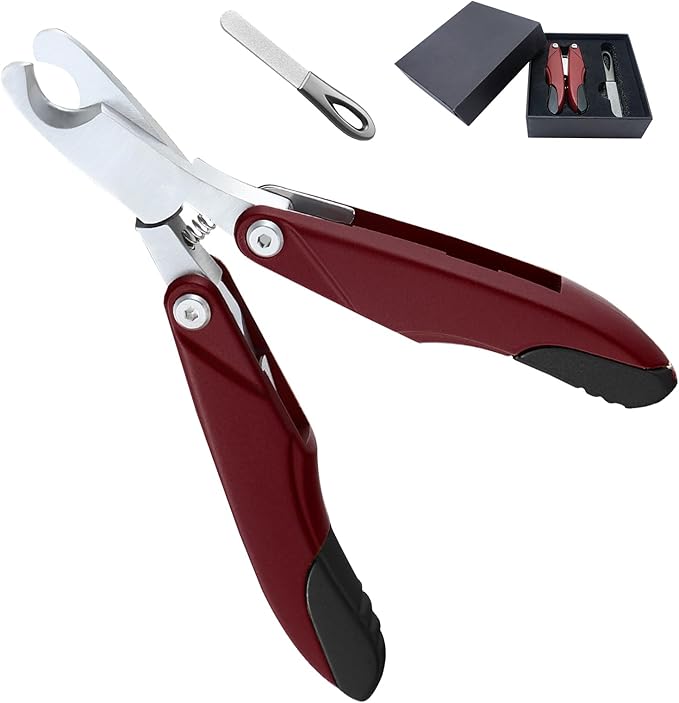 Dog Nail Trimmers & Dog Nail Clippers for Grooming - Small Dog Nail Clippers - Safe and Easy Stainless Pet Supplies-Mewly Pet