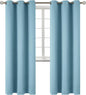 BGment Room Darkening Curtains 84 Inches Long - Grommet Thermal Insulated Drapes Window Treatment Curtains for Bedroom, 2 Panels, 42 x 84 Inch, Greyish Blue