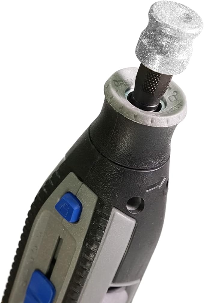 Diamond Dremel Dog Nail Grinder Bit, Dremel Nail Grinder for Pets, Faster Jumbo Dremel Diamond Bit for Dog Nails, 1/8'' Dremel Dog Nail Grinder Attachment, Dog Nail Grinder for Animals Nail Care-Mewly Pet