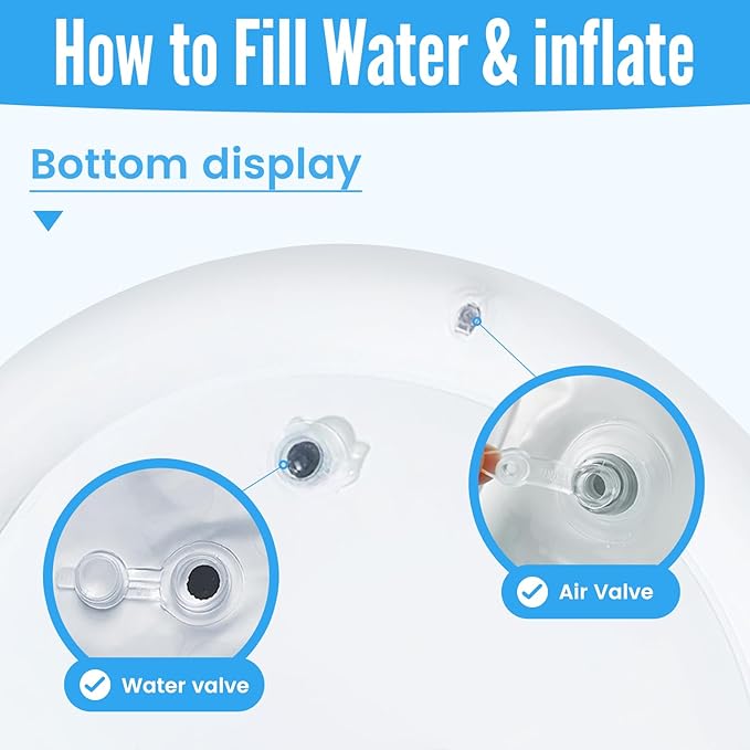 cat Cold pad, Portable Water-Filled, Interactive cat Toy, Suitable for All Kinds of Pets, Keeping Your Pets Cool in Summer Ocean Blue-Mewly Pet