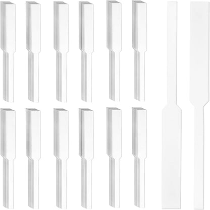 500 Pieces Perfume Tester Strips - Perfume Blotter Essential Oils Paper Test Strips -Premium Fragrance Tester Strips for Scent Evaluation - Fragrance Strips for Aromatherapy & Spice Oils (White)