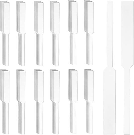 500 Pieces Perfume Tester Strips - Perfume Blotter Essential Oils Paper Test Strips -Premium Fragrance Tester Strips for Scent Evaluation - Fragrance Strips for Aromatherapy & Spice Oils (White)