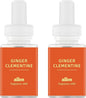 Pura and Allos - Fragrance Refill for Smart Home Air Diffusers - Aromatherapy Scents for Home - up to 120-Hours of Premium Fragrance per Vial - 2 Pack - Ginger Clementine (Energy)