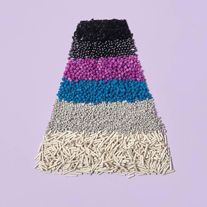 Mixed Tofu Cat Litter, Heavy Duty Flushable Kitty Litter, 5.5Lb/88Oz Original 1 Pack-Mewly Pet