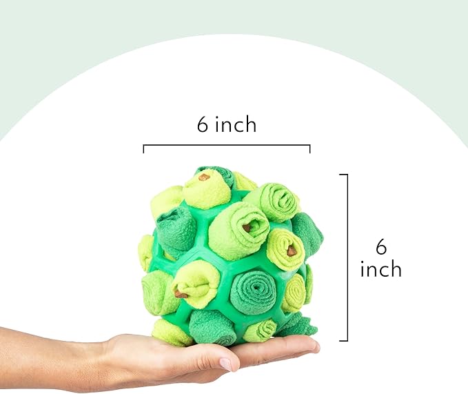 Reggie Forager Ball for Dogs | Mealtime Enrichment Toy | Reduces Boredom, Hyperactivity, Stress | Vet-Approved & Ideal for All Ages, Breeds, and Sizes-Mewly Pet