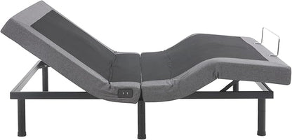 Full Premier Adjustable Base with Massage, Wireless Remote, USB Port-Ergonomic Head and Foot Incline