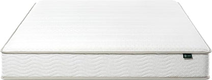 ZINUS 8 Inch Foam and Spring Hybrid Mattress [New Version], Full, Fiberglass free, Medium Firmness, Durable Support, Certified Safe Foams & Fabric, Mattress in A Box