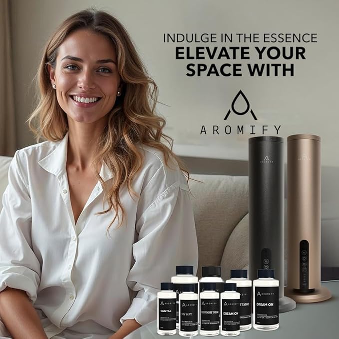 My Way Diffuser Oil, Inspired by 1 Hotel Miami Beach, Hotel Scent Diffuser Oil, My Way Aromatherapy Blend of Essential Oils for Home & Office, Leather & Sandalwood Scent, 1.6 FL Oz, 50 mL