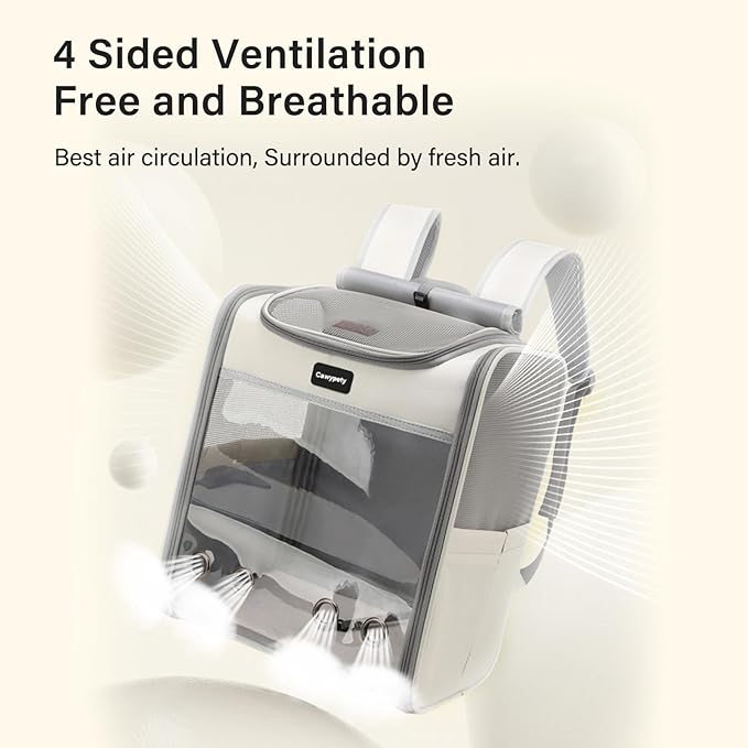 Cat Carrier Backpack,Cat Carrier with Window Blind，Cat Backpack for Small Cats Dogs, Safety Straps, Collapsible, Breathability,Designed for Travel, Hiking, Outdoor,Car-Mewly Pet