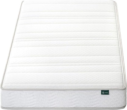 ZINUS 6 Inch Foam and Spring Hybrid Mattress, 75" x 30", Narrow, Trundle, Bunk, Day Bed, RV Compatible, Medium Firm Feel, CertiPUR-US Certified