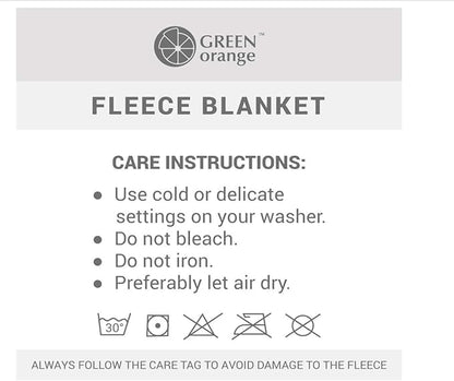 GO Premium Ultra Soft Fleece Blanket, Super Large Queen Size - Emerald Green Color, Perfect Cozy Gift, Super Warm Comfy - ECO-Certified, Hypoallergenic, 90" x 90"
