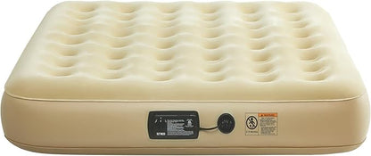 Simpli Comfy Queen Replacement Air Mattress with Built-in Pump – Compatible with EZ Bed, Use Alone or with Frame, Fast Inflation, Portable and Easy Storage