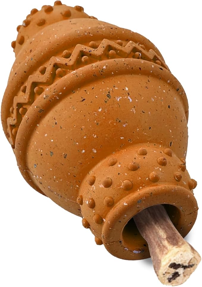 Max Fusion with Nike Grind, Arlee Cannon Treat Dispensing Dog Toy, Durable Dog Treat Toy, M-Mewly Pet