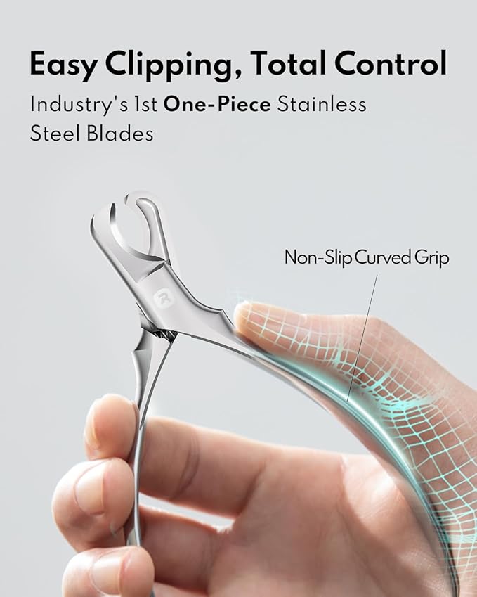 Dog Nail Clippers – Sharp, Durable, All Steel Material, Ergonomic Non-Slip Handle, Safe and Comfortable Trimming, Professional Pet Nail Trimmers for All Dogs Cats-Mewly Pet